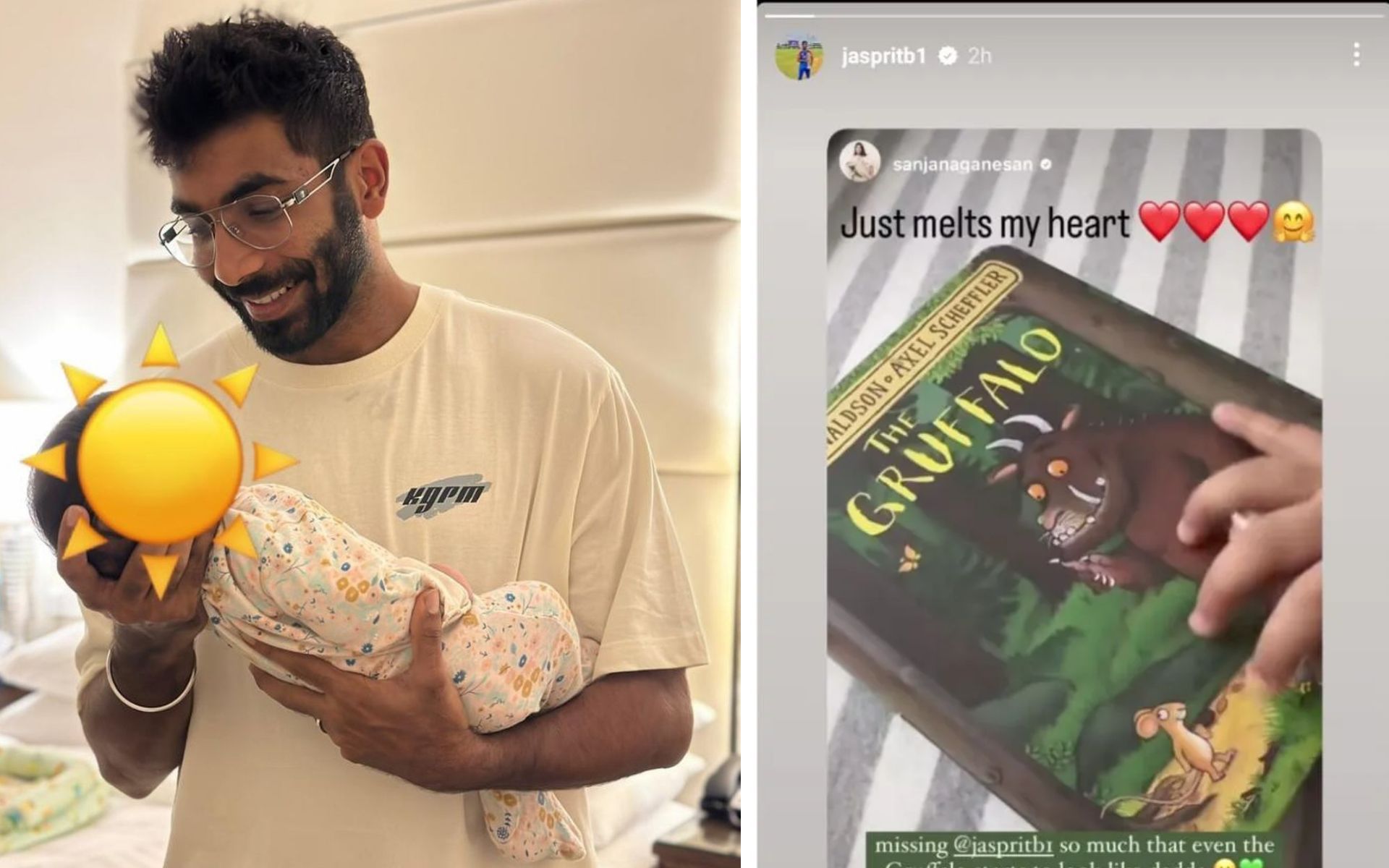 'Melts My Heart': Jasprit Bumrah Reacts To Son Angad's Adorable 'Dadda' Reference To Him